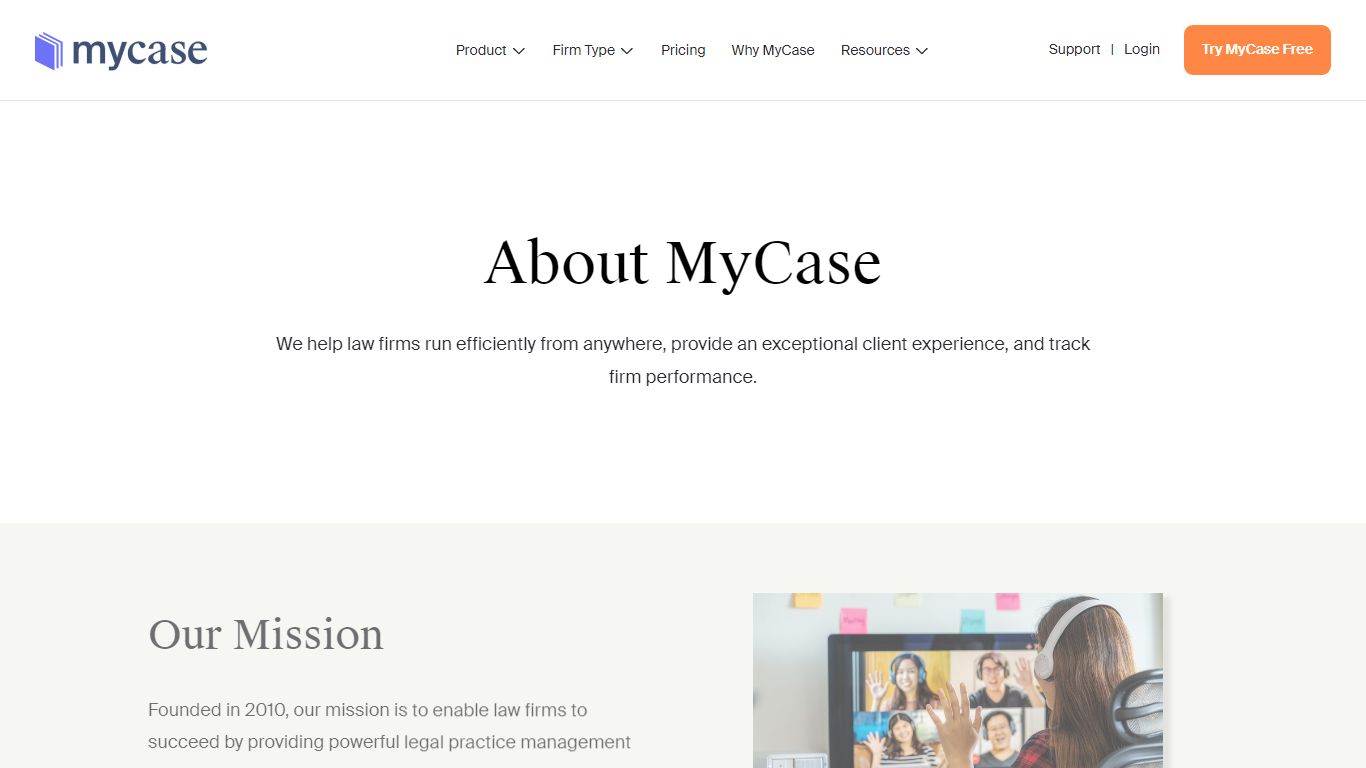 About us | MyCase